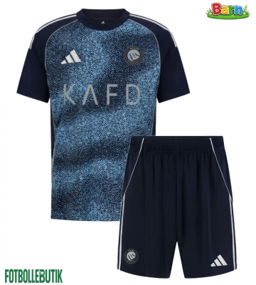 Al-Nassr Bortaställ Barn 2025-26 Kortärmad (+ Korta byxor)